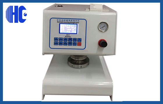 觸摸屏紙板紙箱耐破強度試驗機，原紙紙板耐破強度試驗機